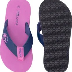 Zwemschoenen|Zwemschoenen < Trollkids Haukland Strand sandalen voor kinderen - Mallow Pink/Violet Blue/Wild Rose