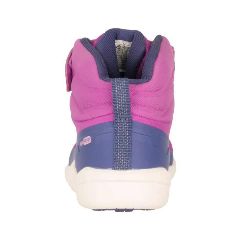 Trollkids Hovden Winter Barefoot Schoenen Kinderen - Mallow Pink/Violet Blue/Wild Rose