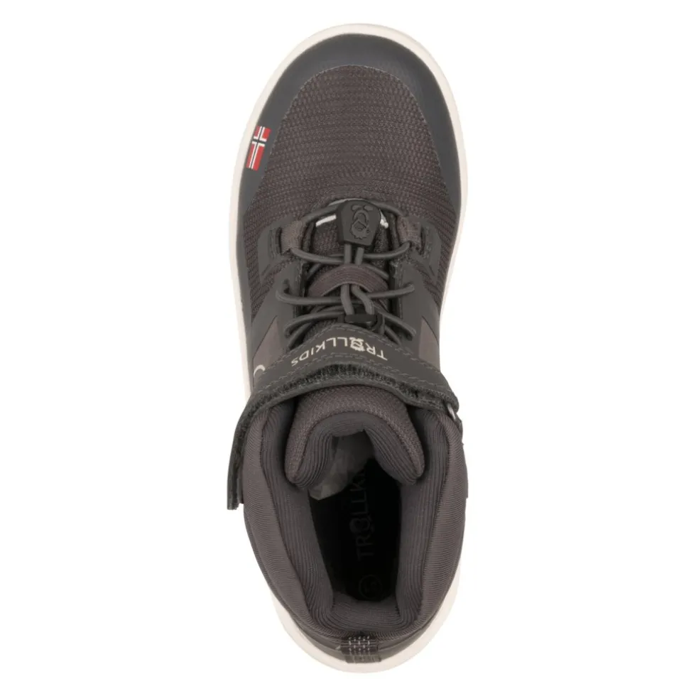 Trollkids Hovden Winter Barefoot Schoenen Kinderen - Anthracite