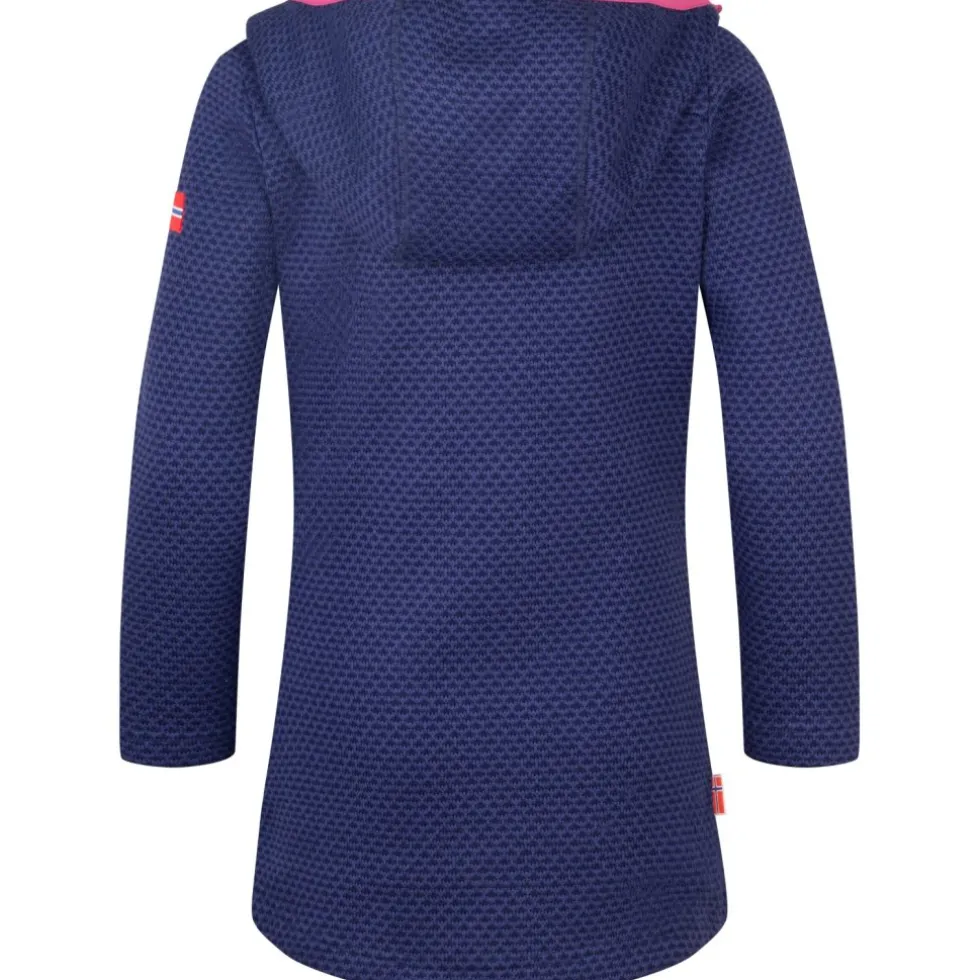 Trollkids Jondalen Mantel Meisjes - Deep Violet/Bright Berry