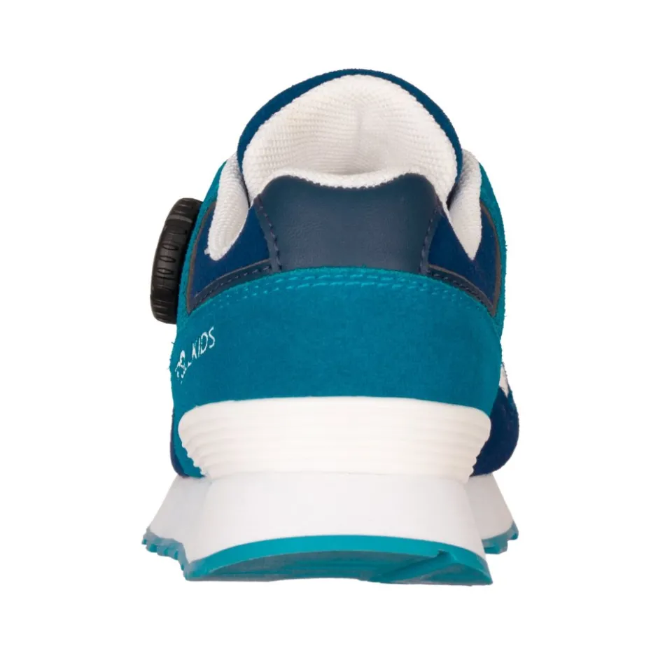 Schoenen < Trollkids Kristiansand Sneakers Kinderen - Harbor Blue/Dark Indigo