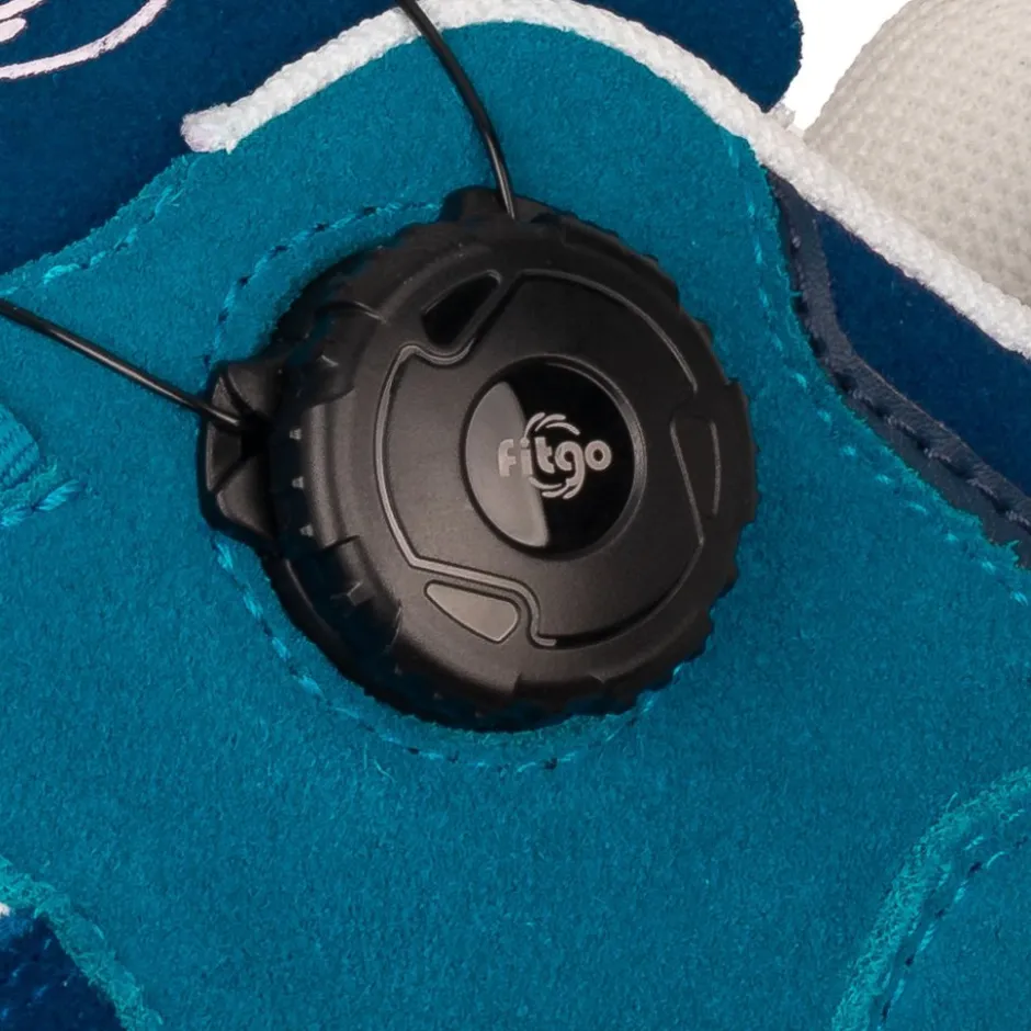 Schoenen < Trollkids Kristiansand Sneakers Kinderen - Harbor Blue/Dark Indigo