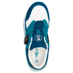 Schoenen < Trollkids Kristiansand Sneakers Kinderen - Harbor Blue/Dark Indigo