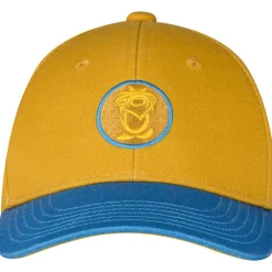 Trollkids Kroksand Kinder Pet - Mustard/Dynamic Blue/Corn Yellow
