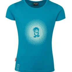 Trollkids Logo T-Shirt Meisjes - Harbor Blue