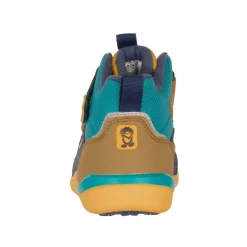 Trollkids Nordfjord Winter Barefoot Schoenen Kinderen - Dark Cyan/Bronze/Mystic Blue