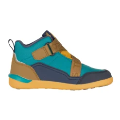 Trollkids Nordfjord Winter Barefoot Schoenen Kinderen - Dark Cyan/Bronze/Mystic Blue