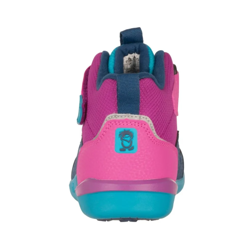Trollkids Nordfjord Winter Barefoot Schoenen Kinderen - Bright Berry/Light Magenta/Dark Turquoise