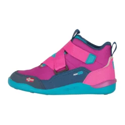 Trollkids Nordfjord Winter Barefoot Schoenen Kinderen - Bright Berry/Light Magenta/Dark Turquoise