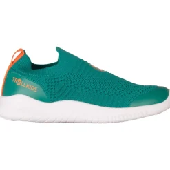 Trollkids Oslo XT Sneakers Kinderen - Sea Green/Sahara Sunset