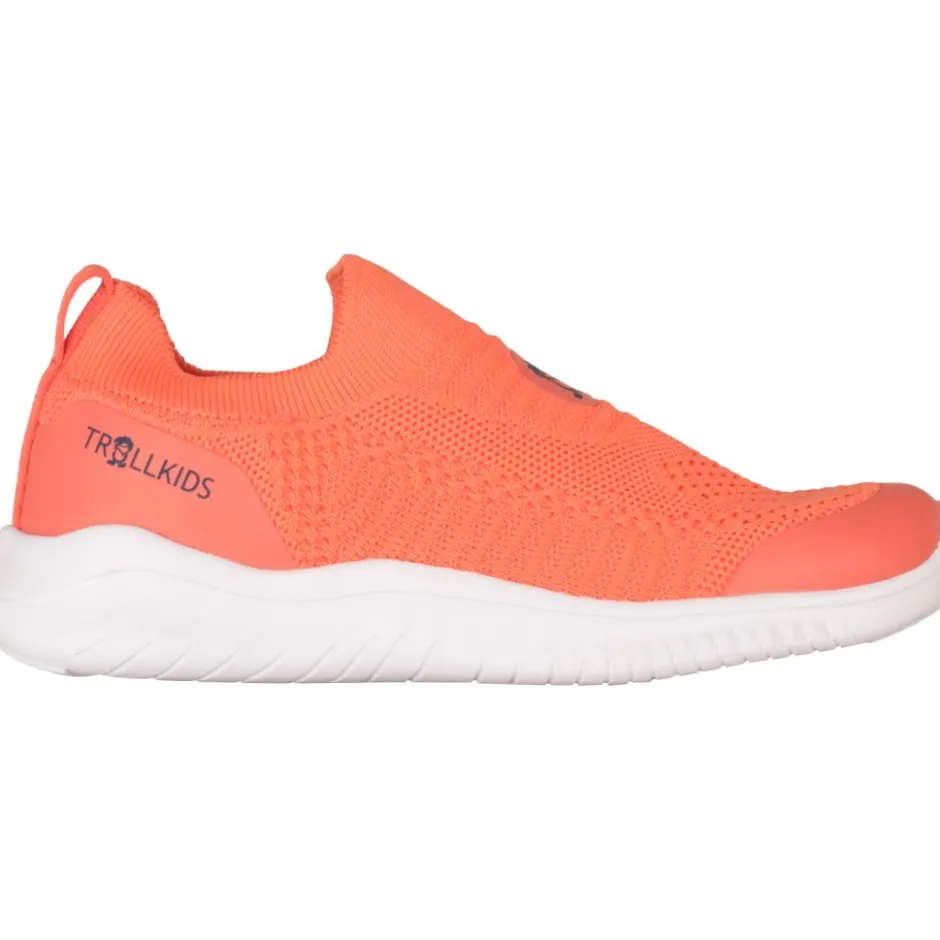 Schoenen < Trollkids Oslo XT Sneakers Kinderen - Mellow Peach/Madeira Blue
