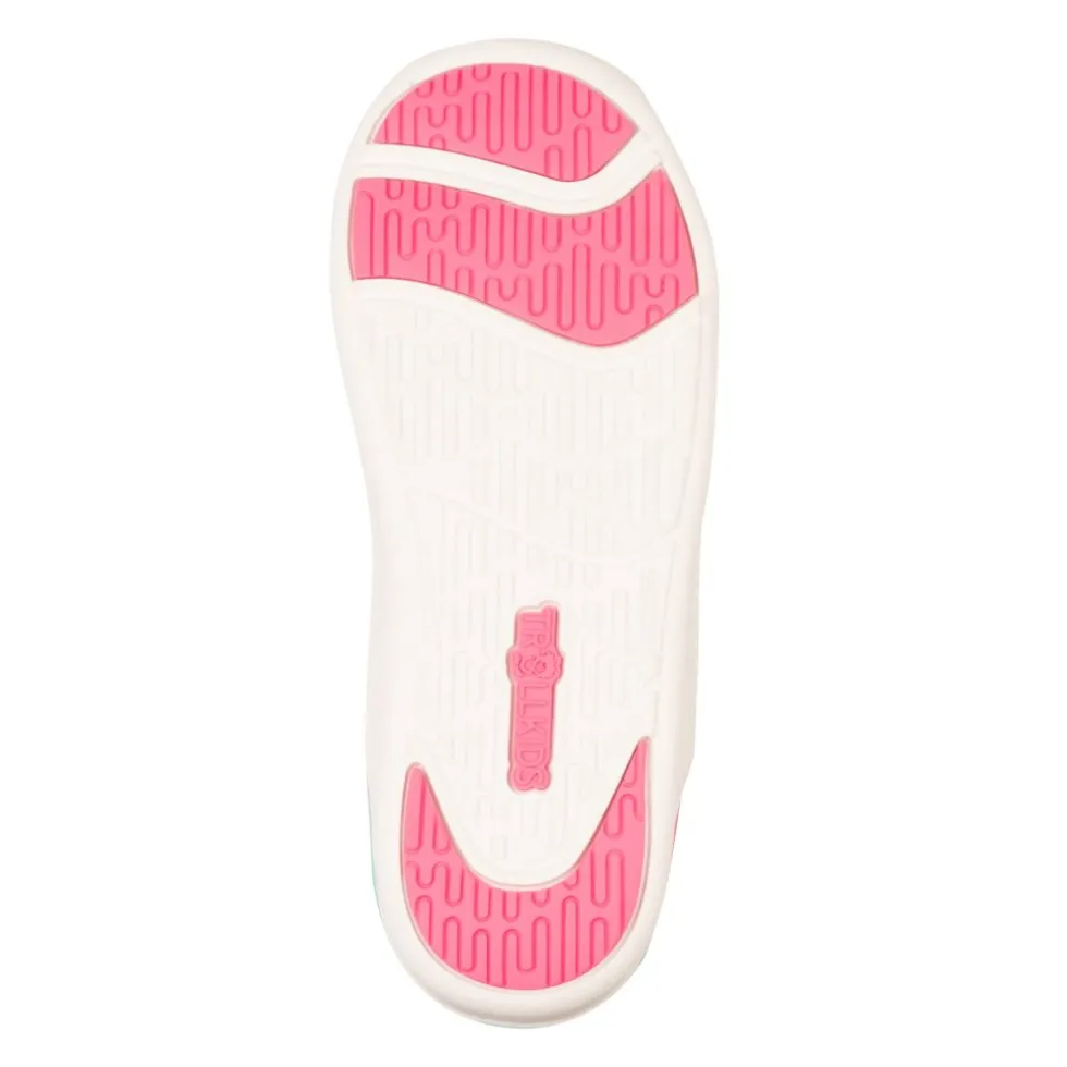 Trollkids Saltfjord Barefoot Sandalen Kinderen - Light Magenta/Dark Mint