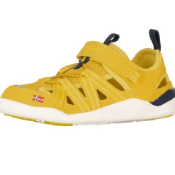 Trollkids Saltfjord Barefoot Sandalen Kinderen - Ginger/Dark Navy/Sea Sand