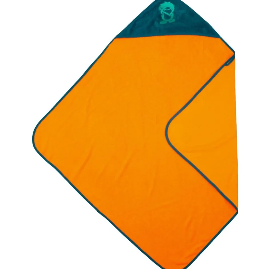 Accessoires|Lichaamsverzorging < Trollkids Sandefjord Handdoek voor kinderen - Sahara Sunset/ Lagoon Green