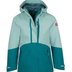 Jacks < Trollkids Skaland Jas Meisjes - Glacier Green/Teal