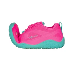 Barefoot Schoenen|Barefoot Schoenen < Trollkids Skanden Hiker Barefoot schoenen voor kinderen - Light Magenta/Dark Mint