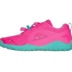 Barefoot Schoenen|Barefoot Schoenen < Trollkids Skanden Hiker Barefoot schoenen voor kinderen - Light Magenta/Dark Mint