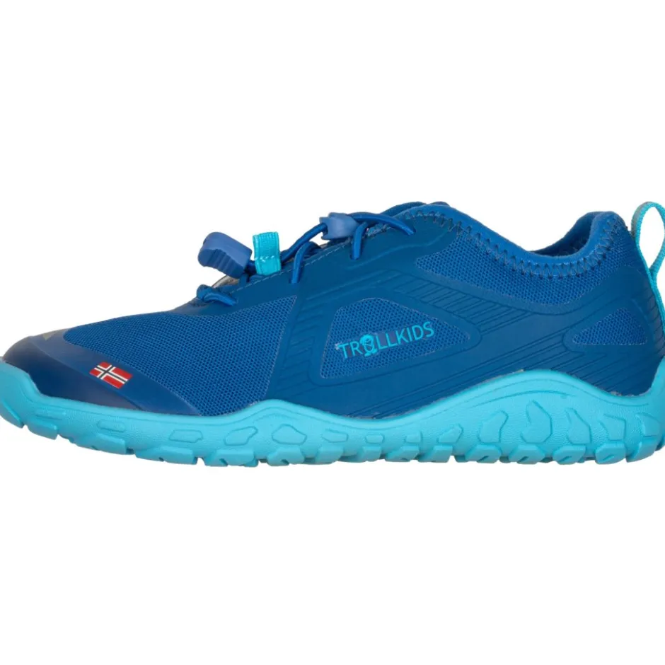 Wandelschoenen|Barefoot Schoenen < Trollkids Skanden Hiker Barefoot schoenen voor kinderen - Alpine Blue/Dark Indigo