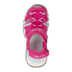 Trollkids Stavanger XT Sandalen Kinderen - Bright Pink/Dark Mint