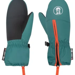 Trollkids Troll Wanten Kinderen - Stormy Blue/Zwart/Flame Orange