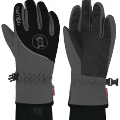 Trollkids Trolltunga Handschoenen Kinderen - Anthracite/Zwart