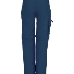 Trollkids Oppland Slim Fit Zip-Off Broek Kinderen - Mystic Blue