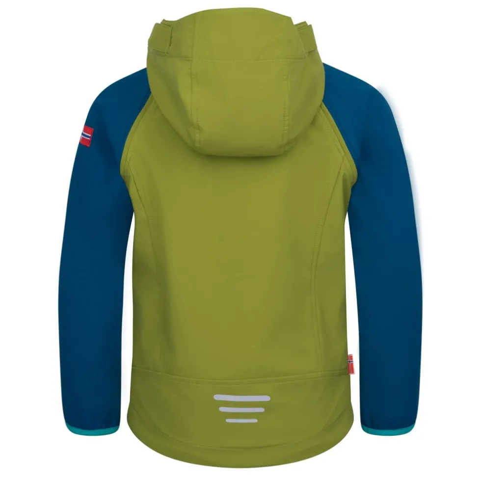Trollkids Rondane XT Zip-Off Jas Kinderen - Jungle Green/Navy