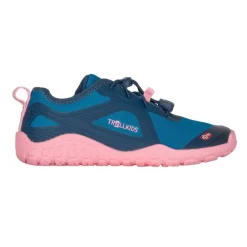 Trollkids Skanden Hiker Barefoot schoenen voor kinderen - Madeira Blue/Peony Rose