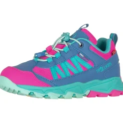 Trollkids Tronfjell Hiker Low Wandelschoenen Kinderen - Light Magenta/Cornflower/Aquamarine/Morning Dew