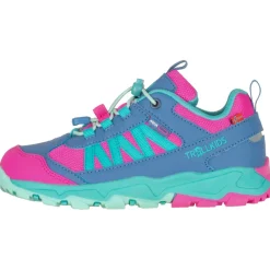 Trollkids Tronfjell Hiker Low Wandelschoenen Kinderen - Light Magenta/Cornflower/Aquamarine/Morning Dew