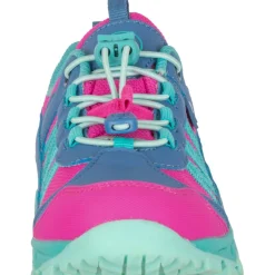 Trollkids Tronfjell Hiker Low Wandelschoenen Kinderen - Light Magenta/Cornflower/Aquamarine/Morning Dew