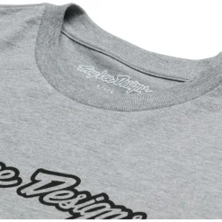 Troy Lee Designs T-Shirt Heren - Signature Gray Heather