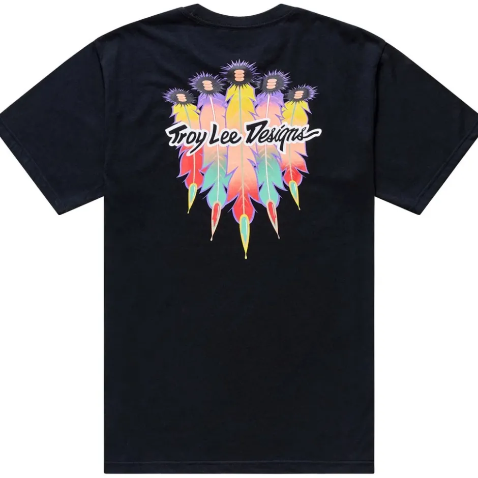 T-Shirts & Tops < Troy Lee Designs T-Shirt Heren - Feather Back