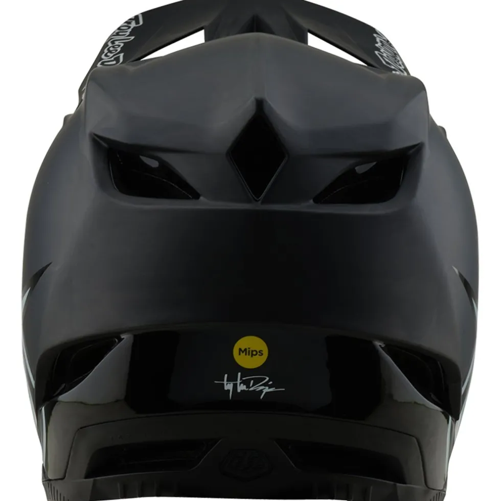 Troy Lee Designs D4 Carbon MIPS Helm - Stealth Black