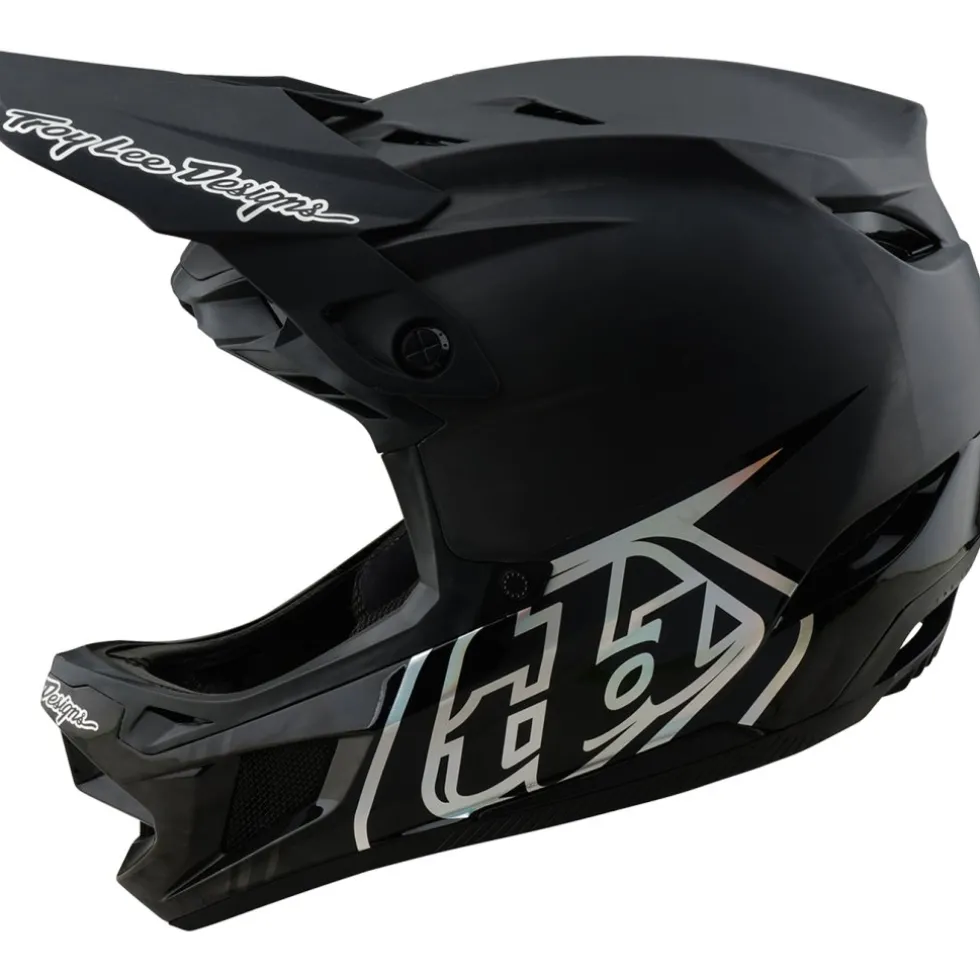 Troy Lee Designs D4 Carbon MIPS Helm - Stealth Black