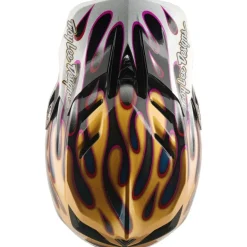 Downhill Helmen < Troy Lee Designs D4 Carbon IP He - Overpray God/Back