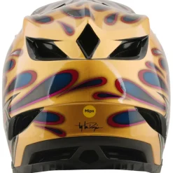 Downhill Helmen < Troy Lee Designs D4 Carbon IP He - Overpray God/Back