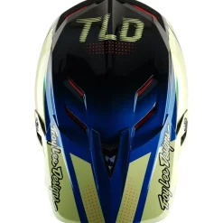 Troy Lee Designs D4 Composite MIPS Helm - Drip Glo Yellow