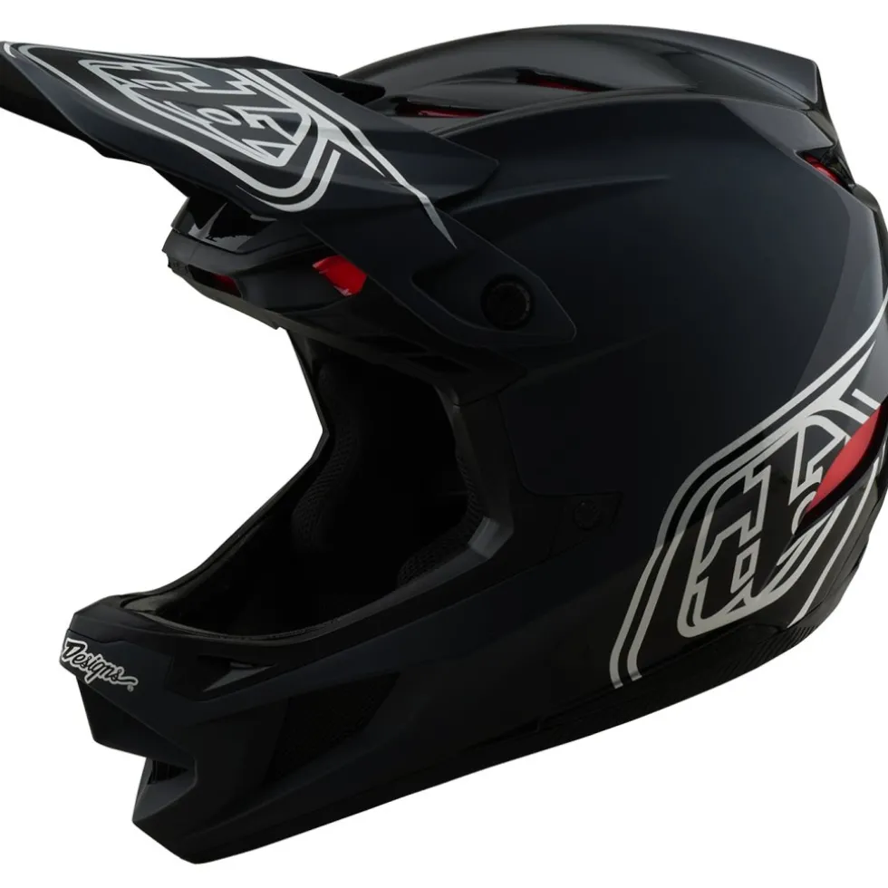 Troy Lee Designs D4 Polyacrylite MIPS Helm - Shadow Black