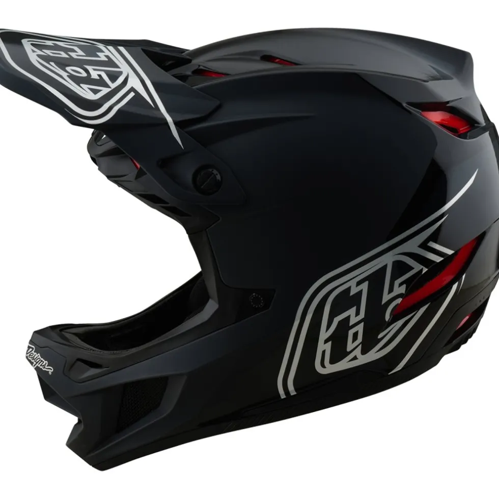 Troy Lee Designs D4 Polyacrylite MIPS Helm - Shadow Black