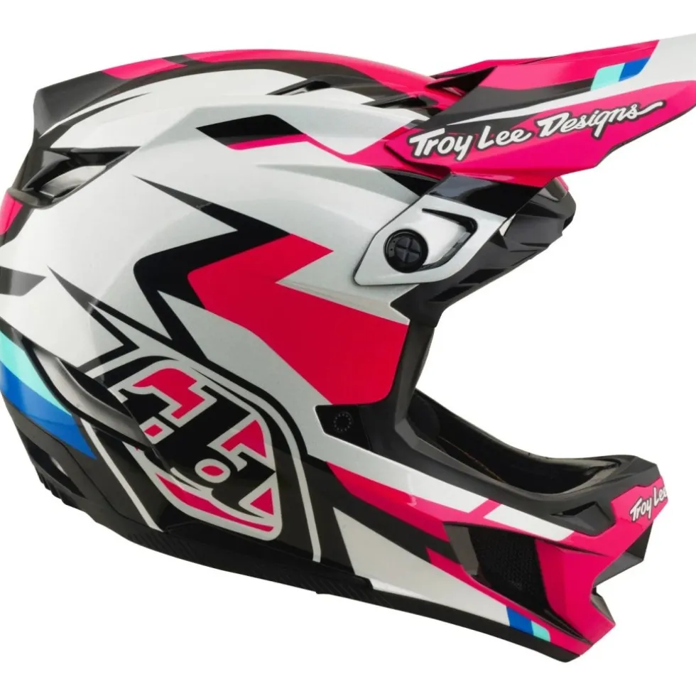 Troy Lee Designs D4 Polyacrylite MIPS Helm - Roamer Magenta