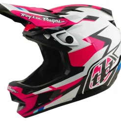 Troy Lee Designs D4 Polyacrylite MIPS Helm - Roamer Magenta