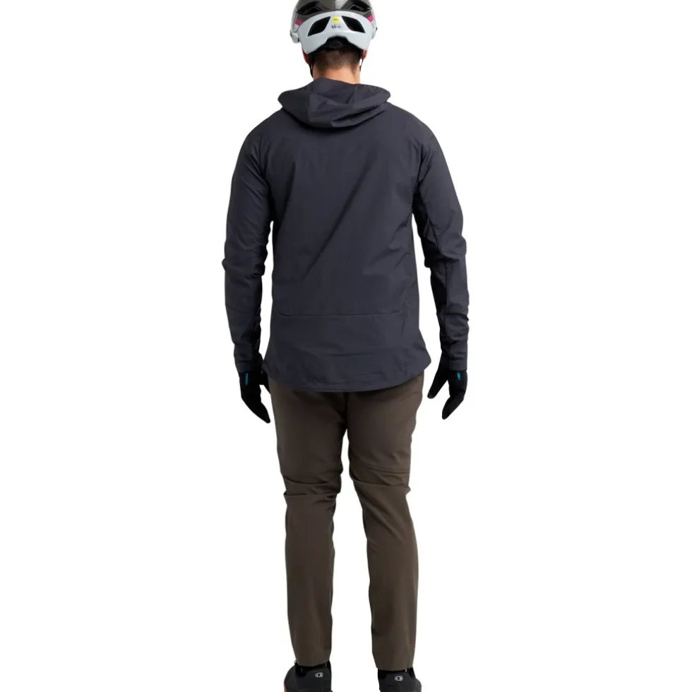 Troy Lee Designs Drift Windbreaker Jas Heren - Mono Carbon