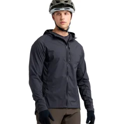 Troy Lee Designs Drift Windbreaker Jas Heren - Mono Carbon