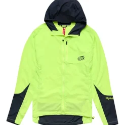 Troy Lee Designs Drift Windbreaker Jas Heren - Mono Glo Yellow