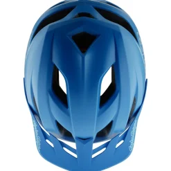 Troy Lee Designs Flowline MIPS Helm - Point Cobalt/Blue