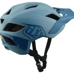 Troy Lee Designs Flowline MIPS Helm - Point Dawn Blue/Sapphire
