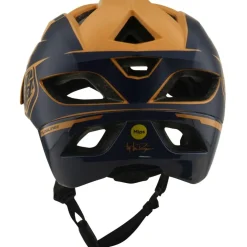 Troy Lee Designs Flowline SE MIPS Helm - Hydro Mustard/Black Iris