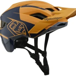 Troy Lee Designs Flowline SE MIPS Helm - Hydro Mustard/Black Iris