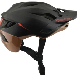 Troy Lee Designs Flowline SE MIPS Helm - Stacks Charcoal/Sienna